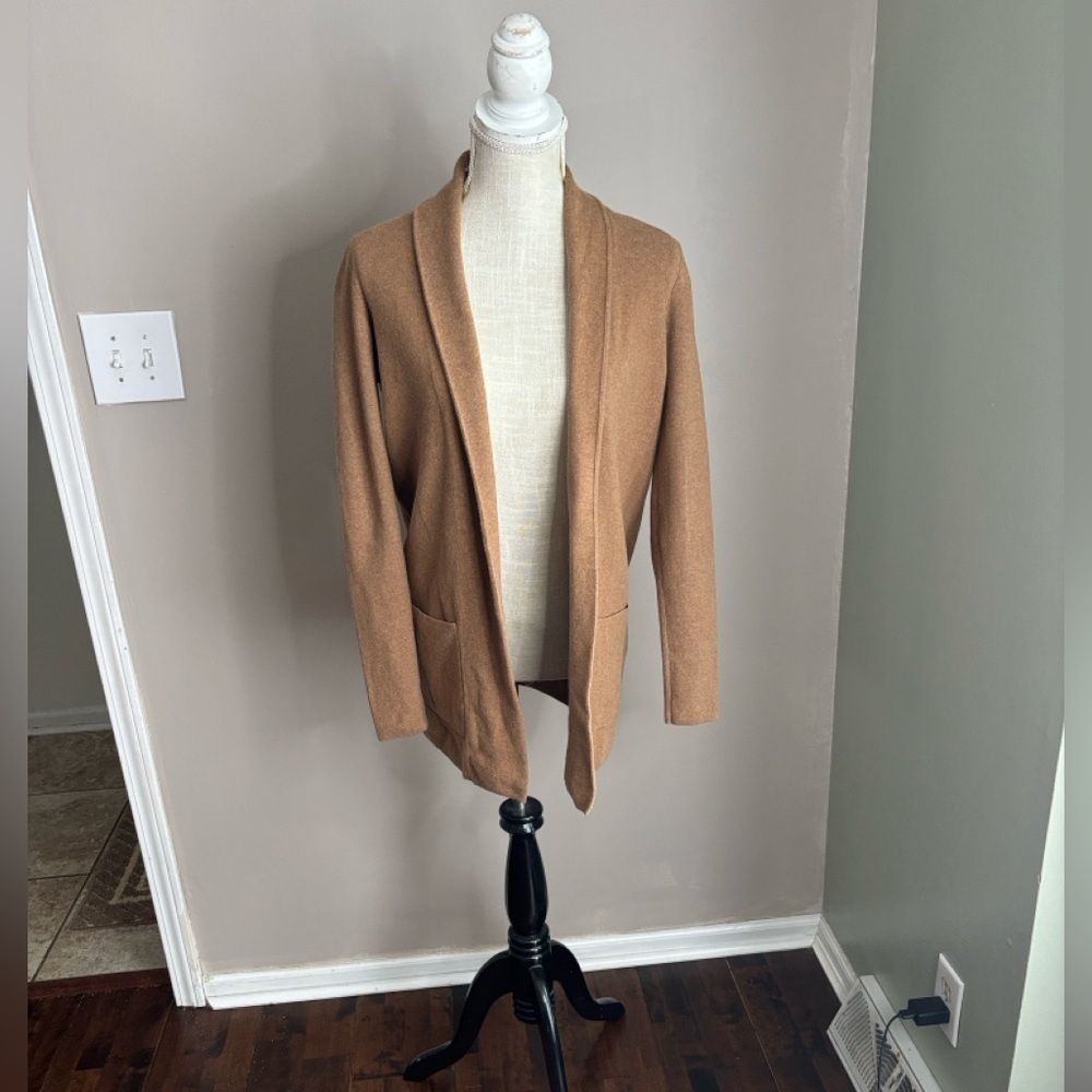 J. Crew Women's Brown Open Front Blazer - Picture 7 of 7